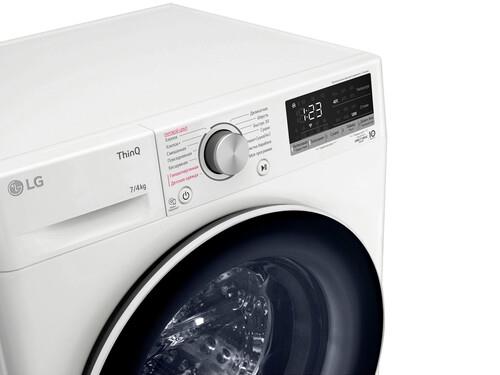 Стирально-сушильная машина LG F2V5HG0W белый