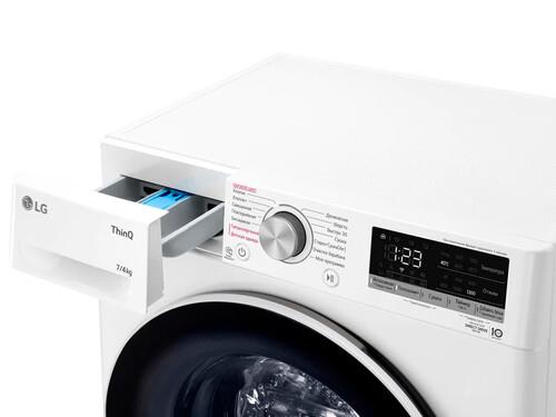 Стирально-сушильная машина LG F2V5HG0W белый